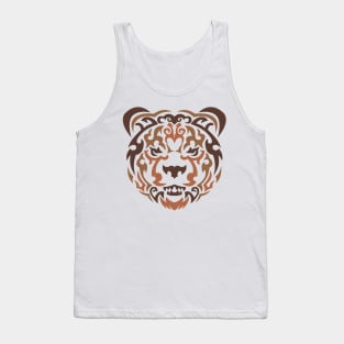 Grizzly face Tank Top